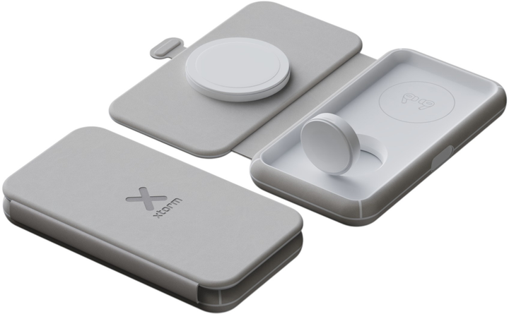 Bezprzewodowa ładowarka Xtorm Foldable Wireless Travel Charger 3 w 1 – 15 W (8718182277661) - obraz 3