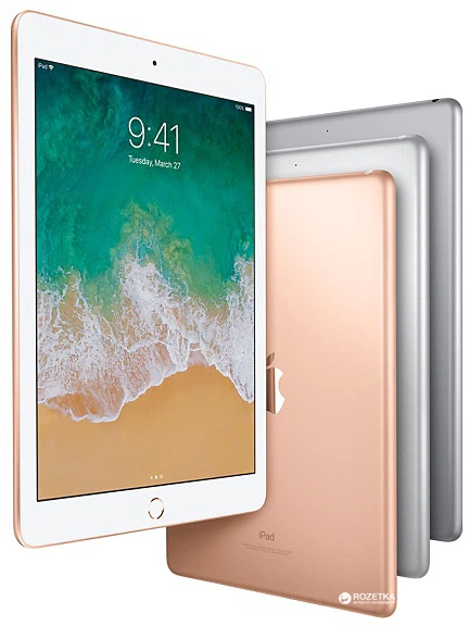 Планшет Apple iPad A1893 New 2018 Wi-Fi 32GB Space Gray (MR7F2