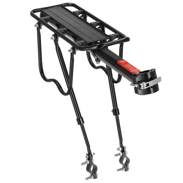 Bagażnik rowerowy Springos uniwersalny aluminiowy BA0021 10 kg (5907719447889) - obraz 1