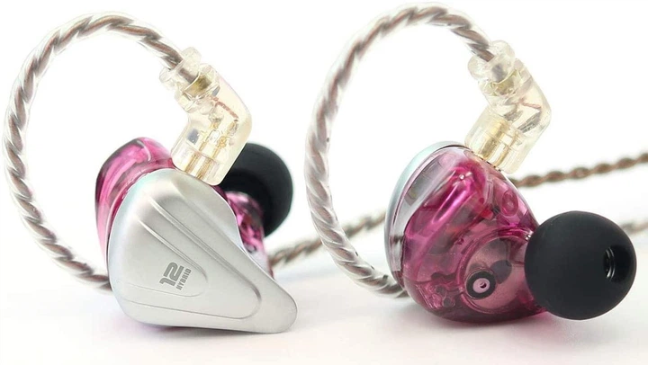 KZ ZSX Terminator Purple (Без мікрофону) – Гібридні навушники з 6 драйверами та деталізованим звуком - зображення 3