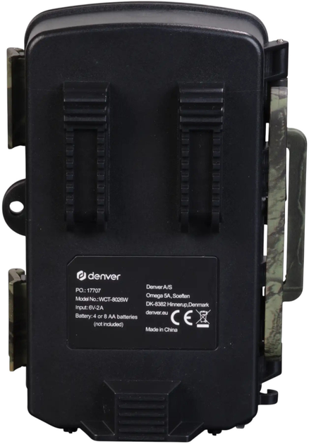 Фотопастка для спостереження за тваринами Denver WCT-8026W 8MP Wi-Fi (5706751074134) - зображення 4