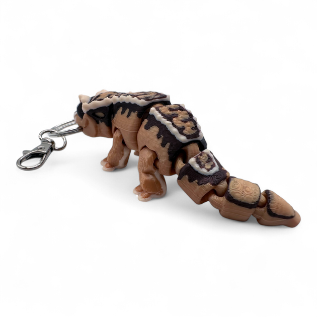 Брелок-игрушка Чубатый геккон Crested Gecko [FDM-печать] - изображение 4