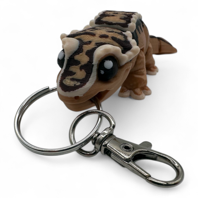 Брелок-игрушка Чубатый геккон Crested Gecko [FDM-печать] - изображение 5