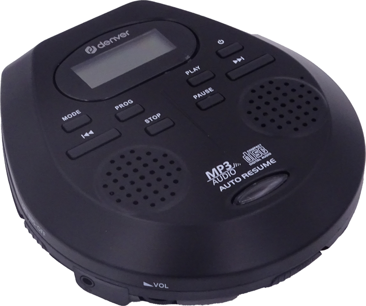 Odtwarzacz MP3 CD Denver DMP-395B Black - obraz 3