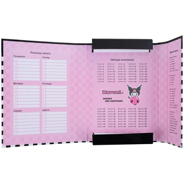 Папка для зошитів Kuromi Kite HK25-210-3 Різнокольоровий shop (4063276261250) - зображення 2