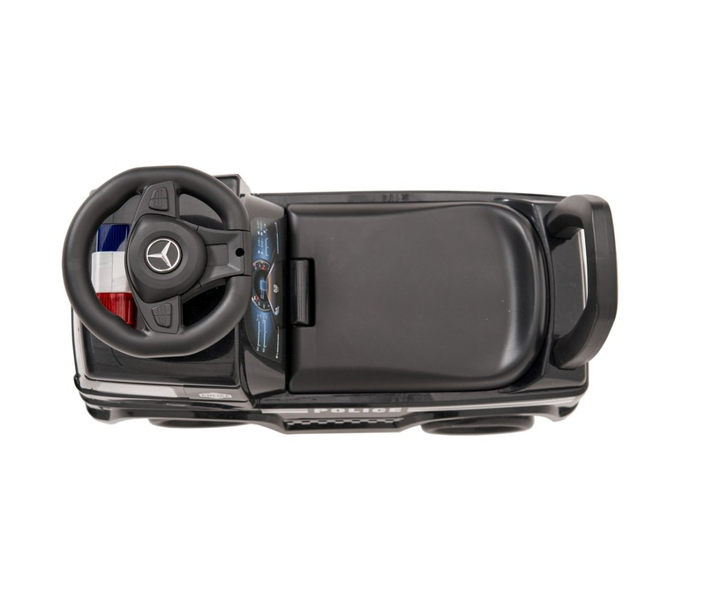 Pojazd dla dzieci Milly Mally Mercedes-Benz Actros Police Czarny (5901761129427) - obraz 6