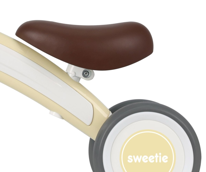Rowerek biegowy Qplay Sweetie Retro Cream (5061047481981) - obraz 6