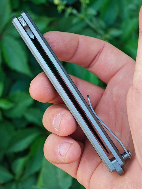 Складаний ніж CRKT Seis Flipper 7123, тонкий кишеньковий фліпер на