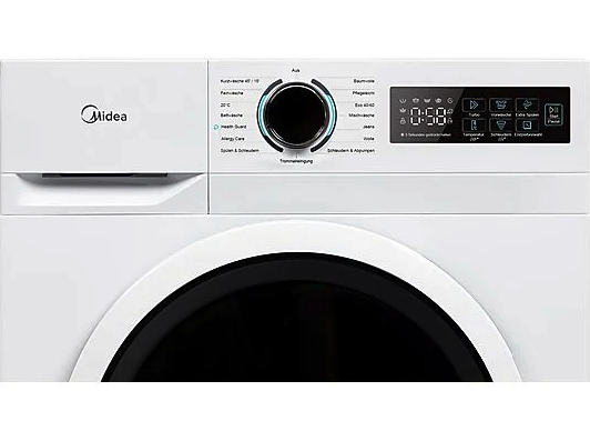 Пральна машина Midea MF110W100B-14A10 10 кг, інвертор, пара, Allergy Care, 15 програм, клас A‑10 %, тиха - зображення 5
