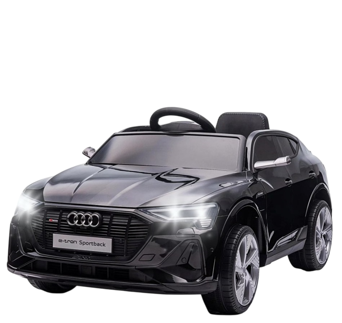 Pojazd na akumulator Milly Mally Audi E-Tron Sportback 4x4 Czarny (5901761129212) - obraz 1