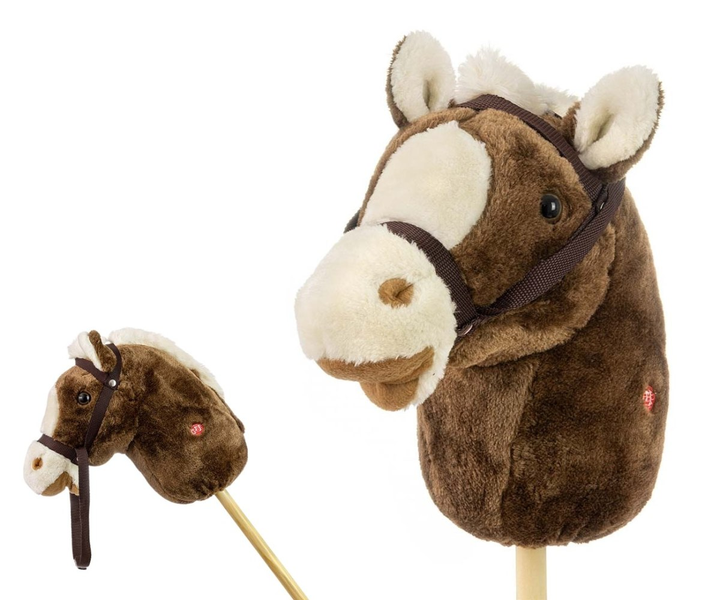 Koń na kiju Milly Mally Hobby Dark Brown (5901761127348) - obraz 5