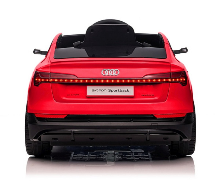 Автомобіль на акумуляторі Milly Mally Audi E-Tron Sportback 4x4 Чевоний (5907090700016) - зображення 6