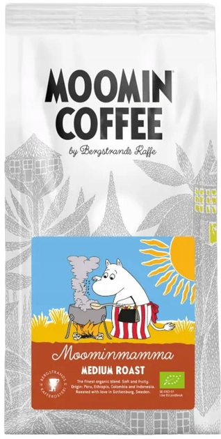 Kawa mielona Bergstrands Kafferosteri Moomin Coffee Moominmamma 250 g (7391508253009) - obraz 1