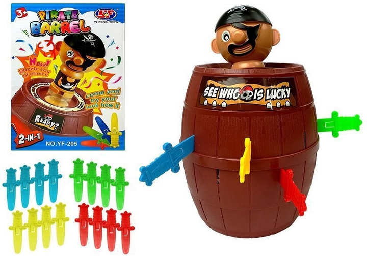 Аркадна гра Lean Toys Укол пірата (5907625589642) - зображення 2