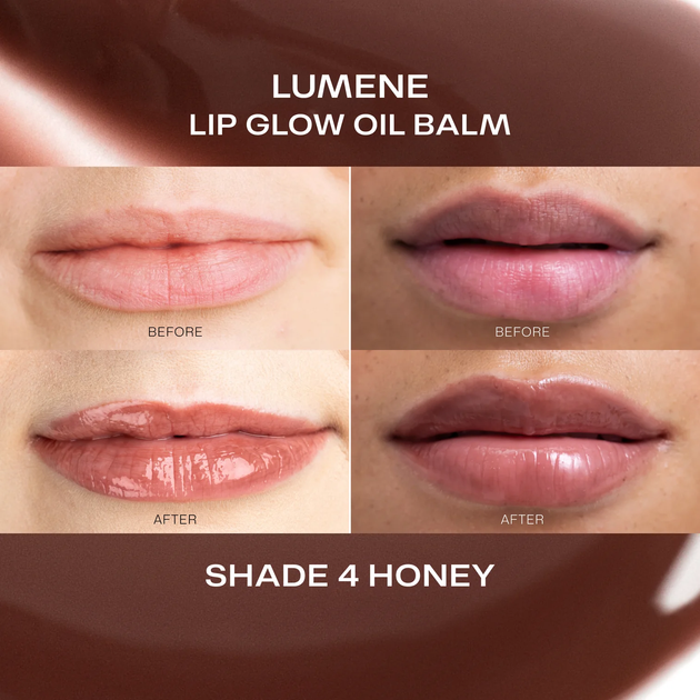 Balsam do ust Lumene Lip Glow z olejkiem 4 Honey 10 ml (6412600863741) - obraz 5