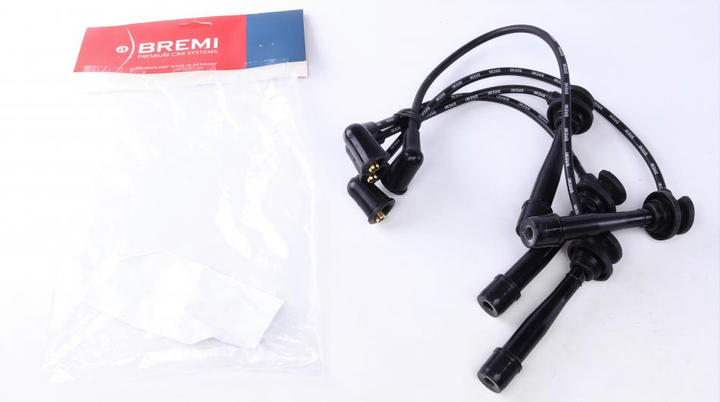 Провода высоковольтные BREMI 600/494 KIA Shuma, Rio, Cerato; Hyundai Coupe, Matrix, Getz, Accent, Elantra 2750126D00, 2745026700, 2750126A00 - изображение 1