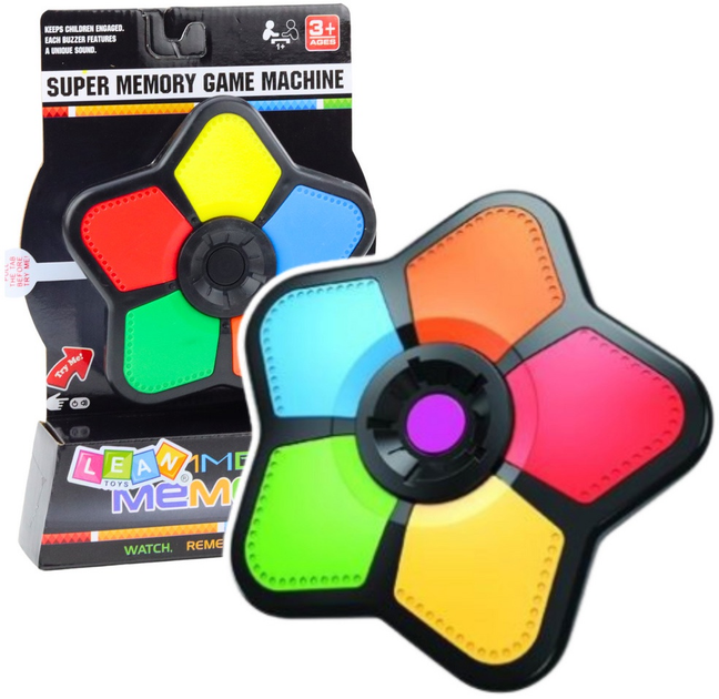 Łamigłówka elektroniczna Lean Toys Memory (5905991051619) - obraz 2