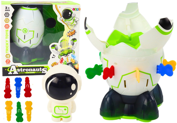 Інтерактивна іграшка Lean Toys Консоль Космонавт Різнокольорова (5905991006121) - зображення 2