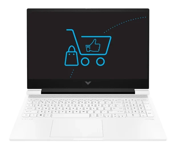 Ноутбук HP Victus 16 16-r1091nw (A58XZEA) i5-14450HX/16GB/1TB/Win11x RTX4060 240Hz White - изображение 2