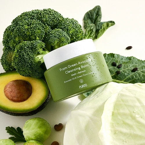 From Green Avocado Cleansing Balm Гідрофільний бальзам для очищення з авокадо Purito seoul 100ml - изображение 2