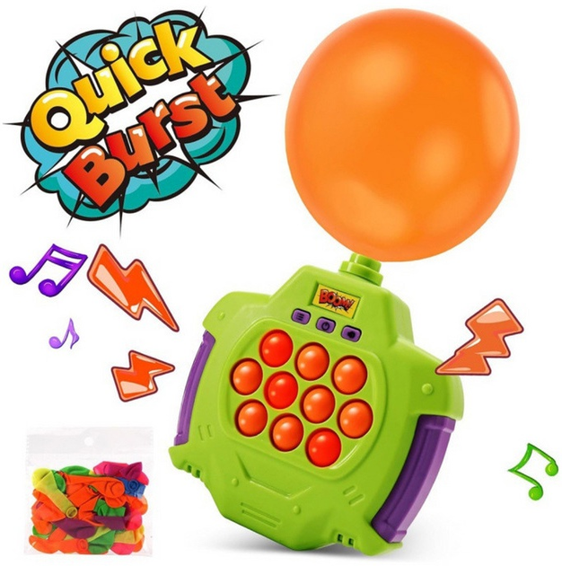 Аркадна гра Lean Toys Pop-it Консоль Вибухаючі Кульки Різнокольорова (5905991034957) - зображення 3
