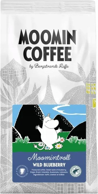Kawa mielona Bergstrands Kafferosteri Moomin Coffee Moomintroll 250 g (7391508253023) - obraz 1