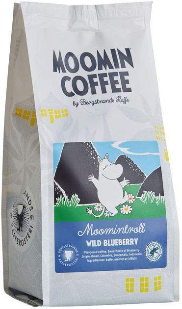 Kawa mielona Bergstrands Kafferosteri Moomin Coffee Moomintroll 250 g (7391508253023) - obraz 2