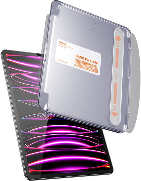 Szkło hartowane Baseus Crystal do Apple iPad Pro 11" (2018/2020/2021/2022)/ iPad Air 4/5 10.9" ( P40012005201-03) - obraz 2