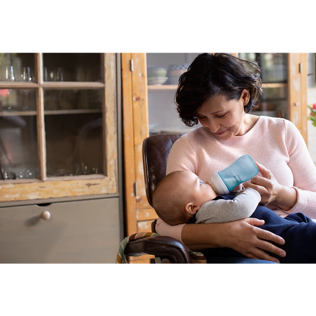 Пляшечка для годування Philips Avent Natural Response 260 мл 1м+ Блакитна SCY903/21 (8710103989677) - зображення 16