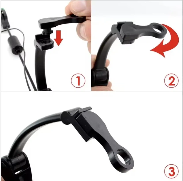 Карповый свингер для рыбалки Hirisi B2011S Carp Fishing LED на штанге с подключением, 5 цветов - изображение 5