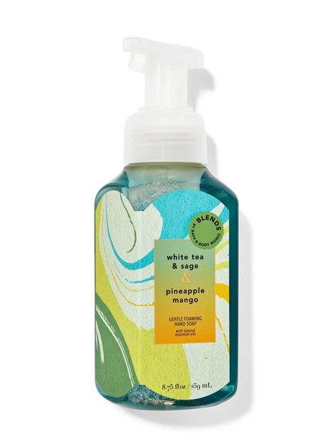 Мило-піна Bath and Body Works Pineapple Mango & White Tea & Sage - Фото 1 Мило-піна Bath and Body Works Pineapple Mango & White Tea & Sage - зображення 1