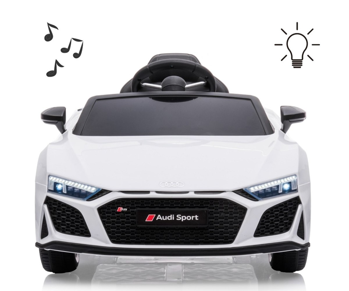 Автомобіль на акумуляторі Milly Mally Audi R8 Spyder Білий (5901761129298) - зображення 3