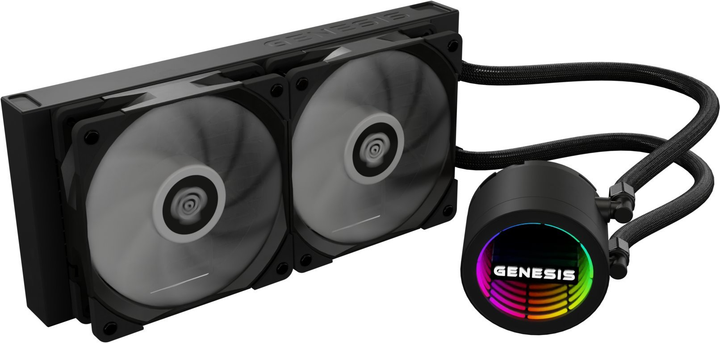 System chłodzenia wodą Genesis Hydria 240 ARGB Black (5901969449365) - obraz 7