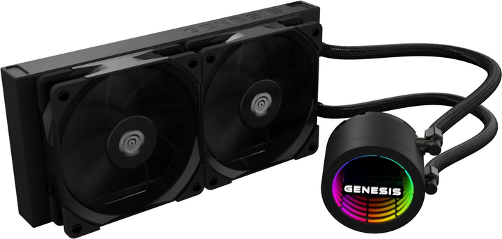 System chłodzenia wodą Genesis Hydria 240 Black (5901969449358) - obraz 1