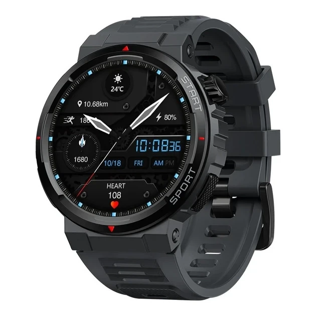 Умные Смарт-часы Zeblaze ARES 3 PLUS Black - Фото 1 Умные Смарт-часы Zeblaze ARES 3 PLUS Black - изображение 1