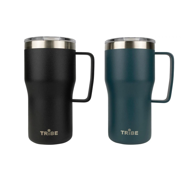 Термокружка с ручкой 600 мл Tribe Travel Mug (T-FA-0034-black) - изображение 3