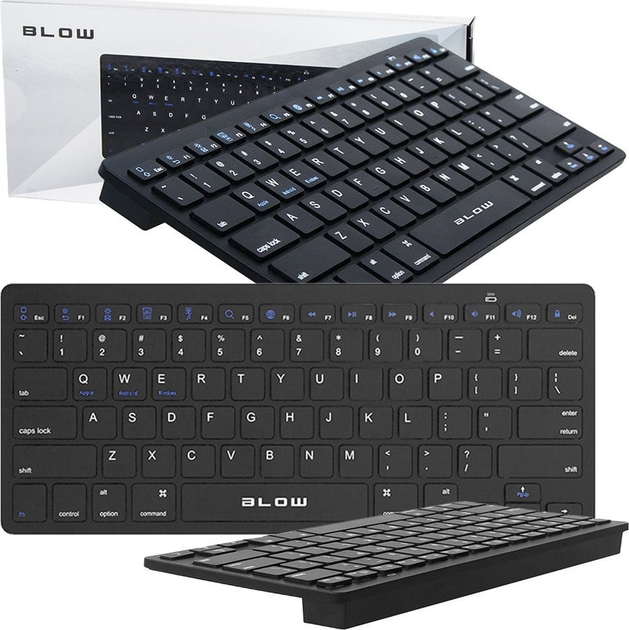 Клавіатура бездротова Blow BK100 Bluetooth Black (78-138#) - зображення 5