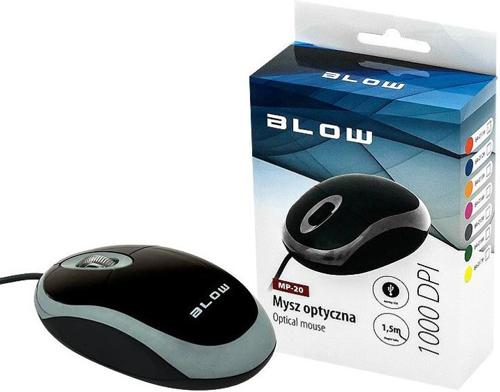 Миша Blow MP-20 USB Grey (84-015#) - зображення 2