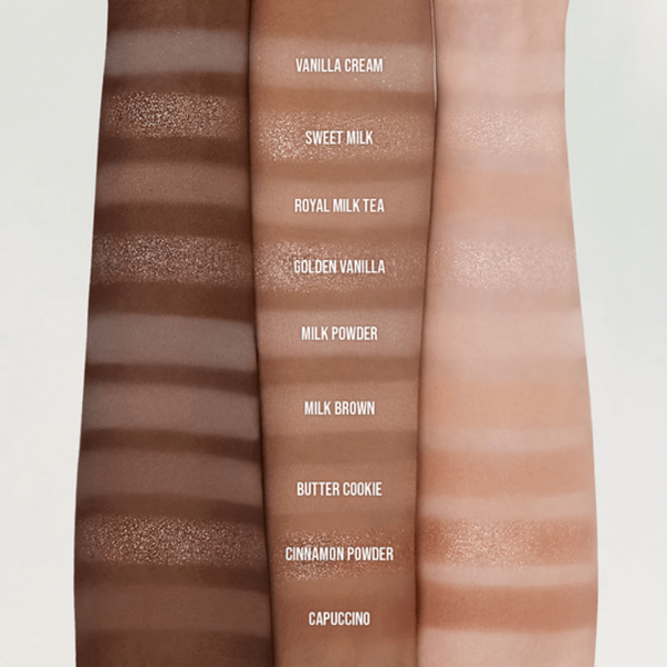 Палетка теней DASIQUE Shadow Palette в оттенке 07 Milk Latte 8 г - изображение 3
