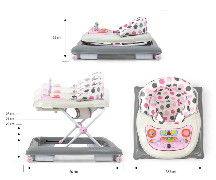 Chodzik dla dziecka Milly Mally Patrol Pastel Dots (5901761128284) - obraz 9