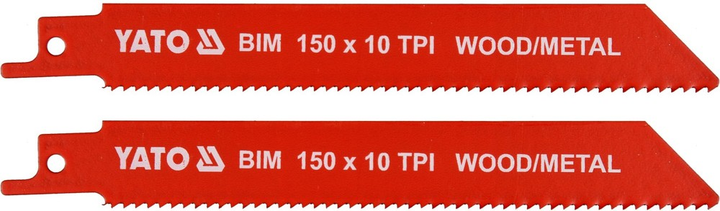 Brzeszczoty YATO BIM 150 mm 10 TPI 2 szt (YT-33930) - obraz 1