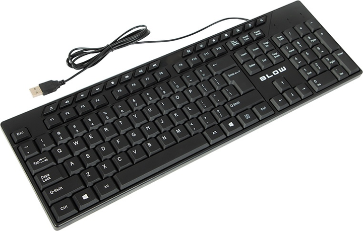 Клавіатура дротова Blow KP-122 USB Black (84-226#) - зображення 3