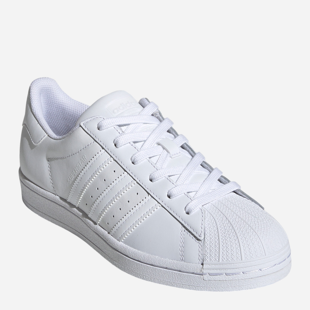 Sneakersy damskie skorzane adidas Originals Superstar W FV3285 (4.5UK) 37.5 Biale (4062056828089) (955555905780027) - Outlet - obraz 2