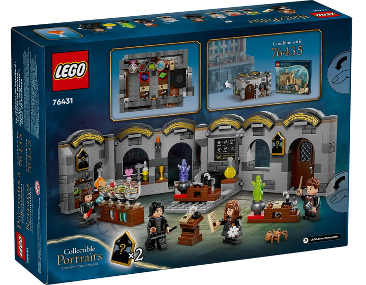 Zestaw klockow LEGO Harry Potter Zamek Hogwart: Zajecia z eliksirow 397 elementow (76431) (955555911947800) - Outlet - obraz 1