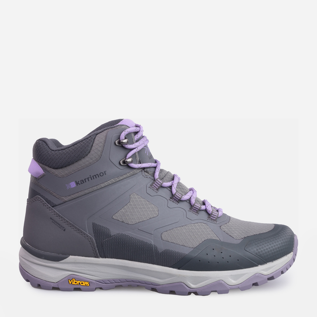 Жіночі черевики для трекінгу з мембраною Karrimor Spiral Mid Ladies weathertite K1071-GRY 38 (5UK) 23.5 см Сірі (5017272009858) (955555902252210) - Уцінка - зображення 1
