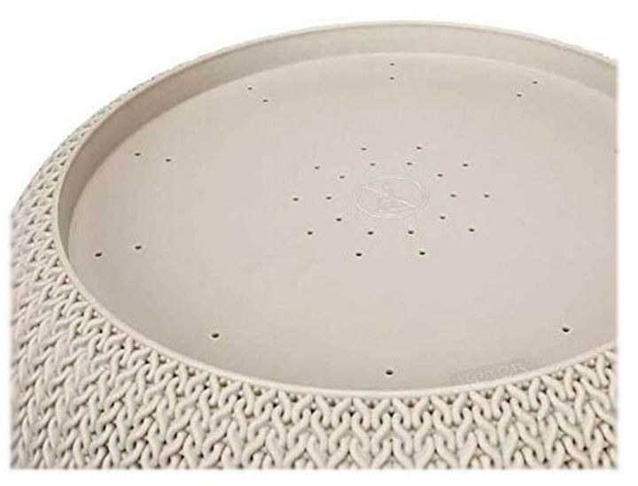 Legowisko dla zwierzat Curver Cozy KNIT pet bed Bezowy (7290106931695) (955555909697532) - Outlet - obraz 2