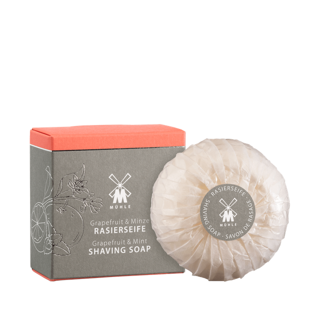 Твёрдое мыло для бритья Muhle Grapefruit & Mint 65 г - изображение 2