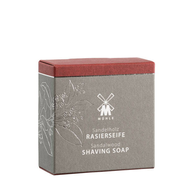 Твёрдое мыло для бритья Muhle Sandalwood 65 г - изображение 4