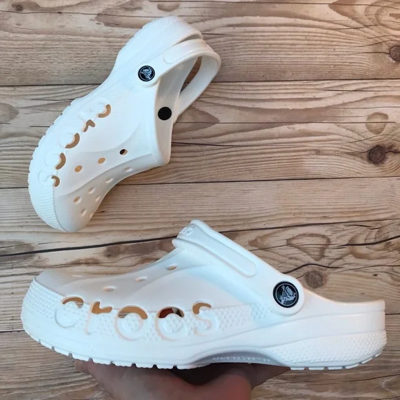 Жіночі крокси Бая Клог Білі Crocs Baya White Clog (36-37, білий) - зображення 9