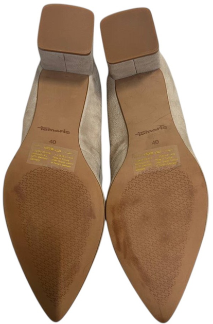 Czolenka damskie skorzane Tamaris wor22435-41-418 40 Bezowe (4064195190911) (955555909767244) - Outlet - obraz 4
